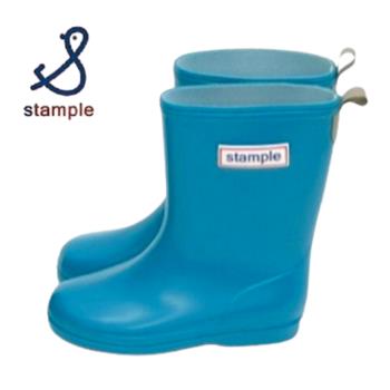 日本製 stample 兒童雨鞋75005-天藍色