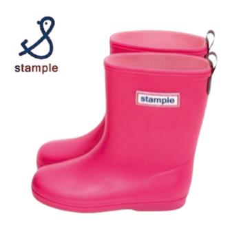 日本製 stample 兒童雨鞋75005-粉色