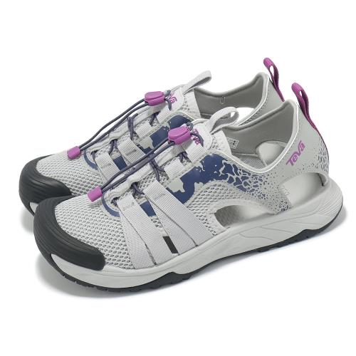 Teva 戶外鞋 Hydratrek Sandal CT 女鞋 灰藍 輕量 護趾 防滑 戶外 山系 溯溪鞋 1166290VPB