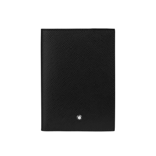 MONTBLANC 萬寶龍 Sartorial 匠心系列防刮牛皮護照夾(黑色)