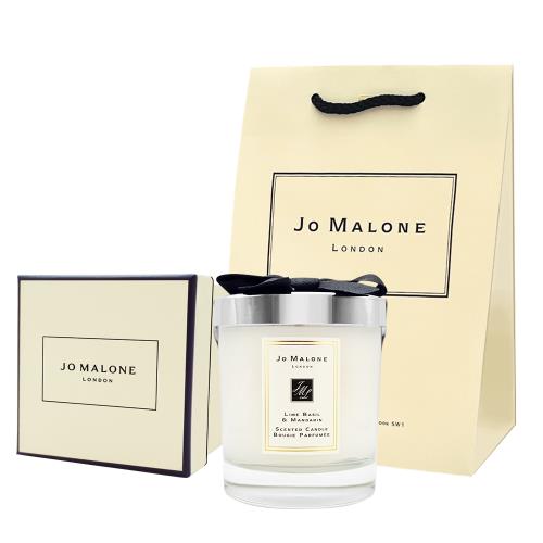 JO MALONE 居室香氛工藝蠟燭200g#青檸羅勒與柑橘[附外盒]贈品牌紙袋
