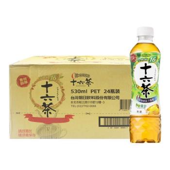 ASAHI 朝日 十六茶零咖啡因複方茶530mlx24入/箱