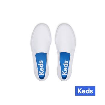 【KEDS】DOUBLE DECKER CANVAS 帆布懶人小白鞋 WF61020