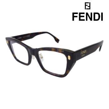 【FENDI】FE50118F 052 52mm流行時尚 光學眼鏡/鏡框 公司貨 眼鏡