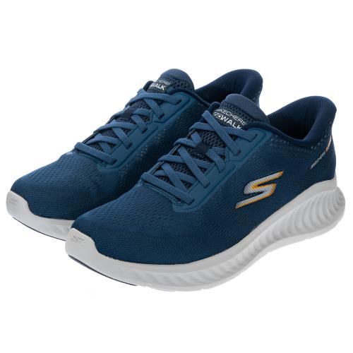 SKECHERS 男鞋 健走系列 瞬穿舒適科技 GO WALK NOW (216375NVY)