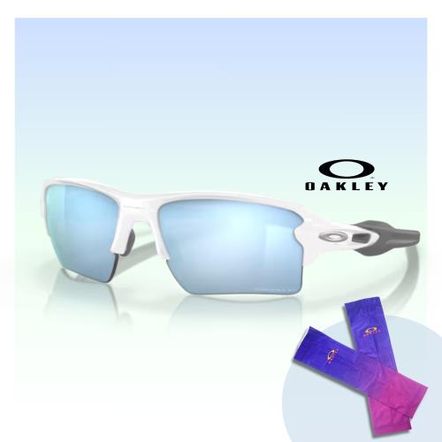 【Oakley】Flak 2.0 Xl 釣魚偏光運動太陽眼鏡(OO9188-82 Prizm Deep Water Polarized 鏡片)