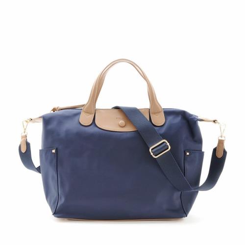 FIRANO-防水輕量尼龍兩用波士頓包(海軍藍)