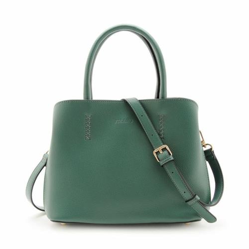 FIRANO-側邊凹折造型三層兩用包(草綠色)