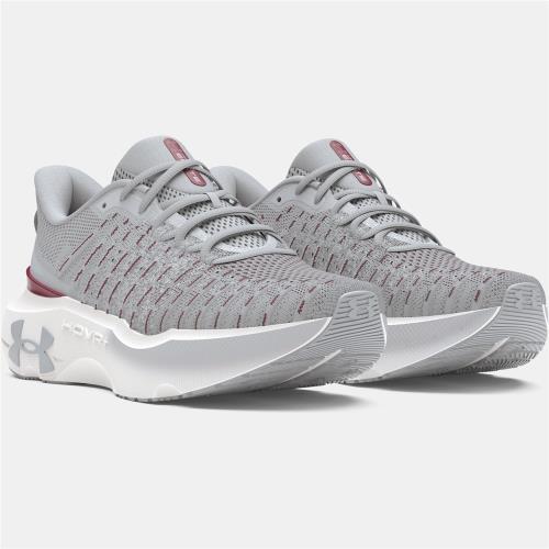 Under Armour 慢跑鞋 Infinite Elite 男鞋 灰 白 透氣 緩震 運動鞋 UA 3027189106