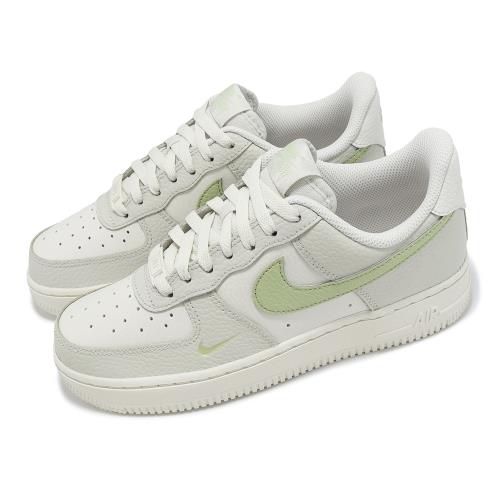 Nike 休閒鞋 Wmns Air Force 1 07 女鞋 灰 綠 AF1 經典 IB3881-001