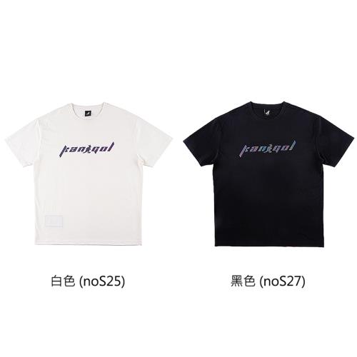 KANGOL 短袖休閒上衣 寬版落肩T恤 印花字母LOGO 63251029