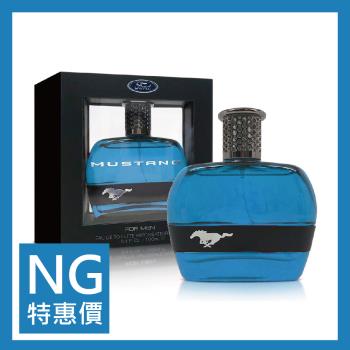 【福利品-即期品2026.04.30】FORD MUSTANG 福特野馬美式傳奇藍鑽 男性淡香水 100ml