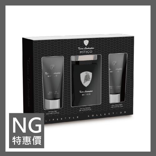 【福利品】Lamborghini 藍寶堅尼 神話能量男性淡香水125ml禮盒