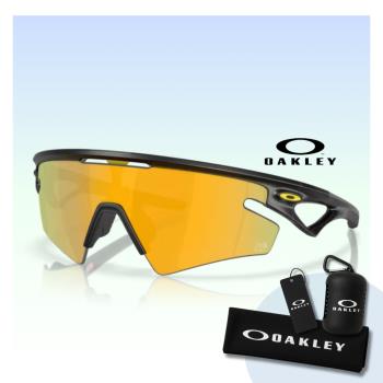 【Oakley】Sphaera Slash 運動偏光太陽眼鏡(OO9499-08 Prizm 24K Polarized 鏡片)