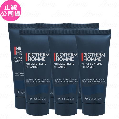 BIOTHERM 碧兒泉 男仕極量深層潔面霜(40ml)*6(公司貨)