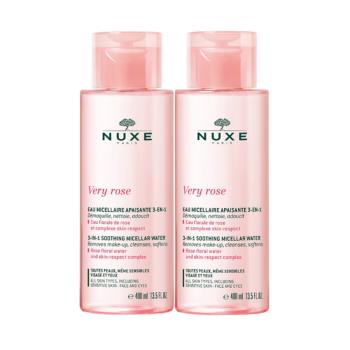 NUXE黎可詩 玫瑰柔舒潔膚水400ml*2入組-公司貨