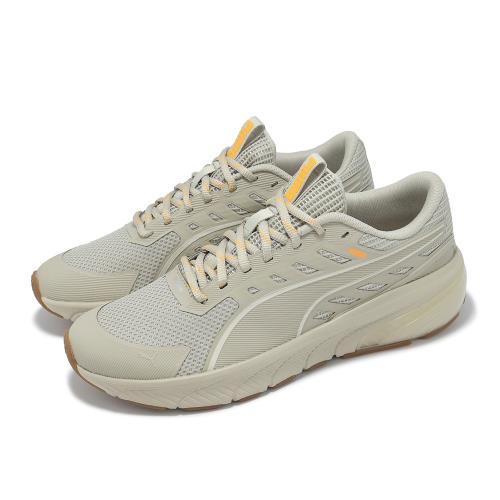 Puma 慢跑鞋 Cell Glare 男鞋 卡其 橘 緩衝 支撐 拼接 運動鞋 30997316