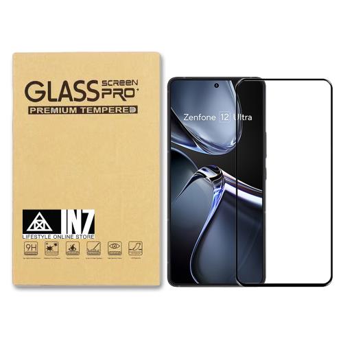 IN7 ASUS Zenfone 12 Ultra (6.78吋) 高清 高透光2.5D滿版9H鋼化玻璃保護貼 疏油疏水 鋼化膜