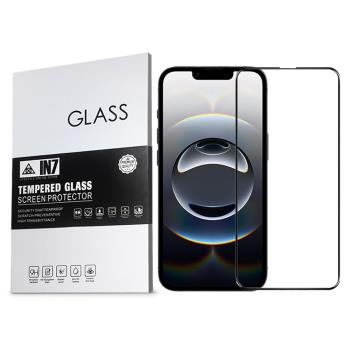 IN7 iPhone 16e (6.1吋) 高畫質 高透光2.5D滿版9H鋼化玻璃保護貼 疏油疏水 鋼化膜