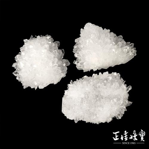 【正佳珠寶】白水晶 頂級白水晶鎮 白水晶花 315g 白水晶擺件