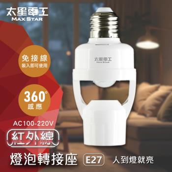 太星電工 紅外線燈泡轉接座 WD611