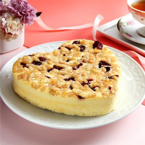【難找核桃】減糖減油6吋松子重乳酪蛋糕x1盒（母親蛋糕/父親節蛋糕/生日蛋糕/彌月蛋糕/造型蛋糕）