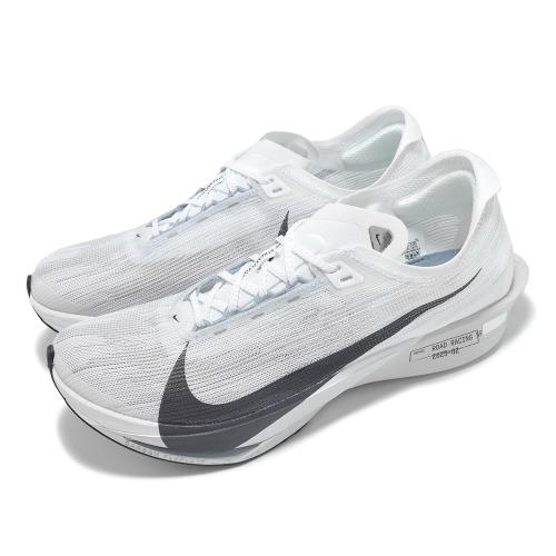Nike 競速跑鞋 ZoomX Streakfly 2 男鞋 白 藍 輕量 透氣 回彈 針織 HF6416-100
