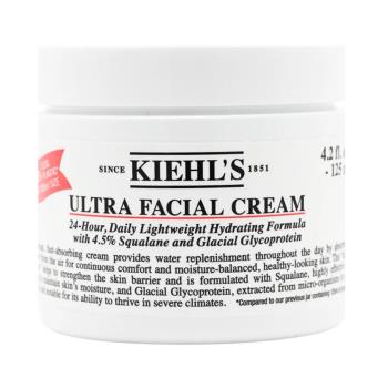 Kiehls 契爾氏 冰河醣蛋白舒敏修護保濕霜125ml-航空版