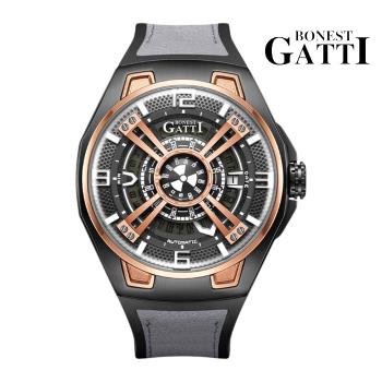 【Bonest Gatti布加迪】BG5803-A1 元宇宙系列 鏤空面盤 43mm 公司貨