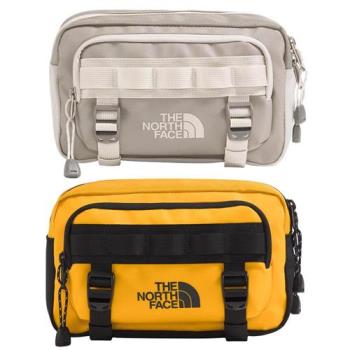 The North Face 北面 腰包 斜揹包 防撕裂 米灰/黑黃【運動世界】NF0A8BK5BI3/NF0A8BK5ZU3