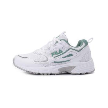 FILA 復古運動鞋 白綠 5-J342Z-146 女鞋 鞋全家福