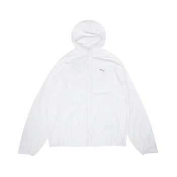Puma 外套 Woven Running 男款 白 輕量 連帽外套 路跑 風衣 夾克 52798102