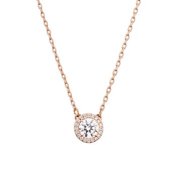 SWAROVSKI 施華洛世奇 Constella玫瑰金水晶項鍊