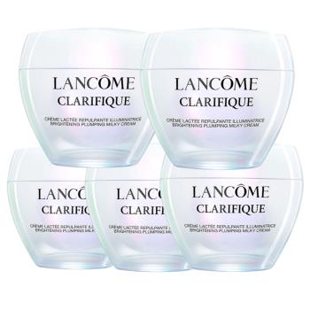 LANCOME蘭蔻 全新超極光亮白彈嫩保濕霜15ml*5入組-航空版