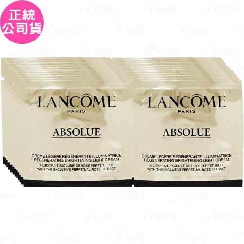 LANCOME蘭蔻 絕對完美黃金玫瑰修護乳霜 輕盈版(1ml)*24(公司貨)