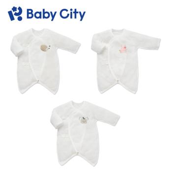 【Baby City 娃娃城】天絲長袖開釦初生兔裝(3款)