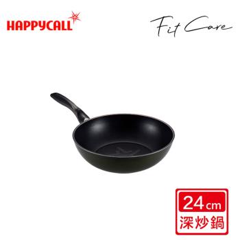 【韓國HAPPYCALL】FITCARE鈦鑽石IH不沾鍋深炒鍋 24cm