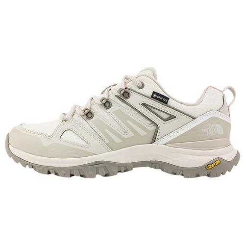 The North Face 北面 登山鞋 女鞋 HEDGEHOG GORE-TEX 防水 卡其白【運動世界】NF0A8AAB6T1