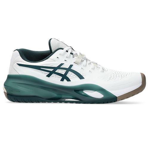 Asics 亞瑟士 網球鞋 男鞋 GEL-RESOLUTION X 緩衝 白【運動世界】1041A481-111
