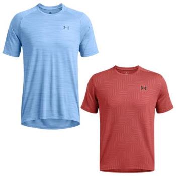 Under Armour UA 排汗短袖上衣 男裝 防異味 藍/紅【運動世界】1377843-465/1377843-840