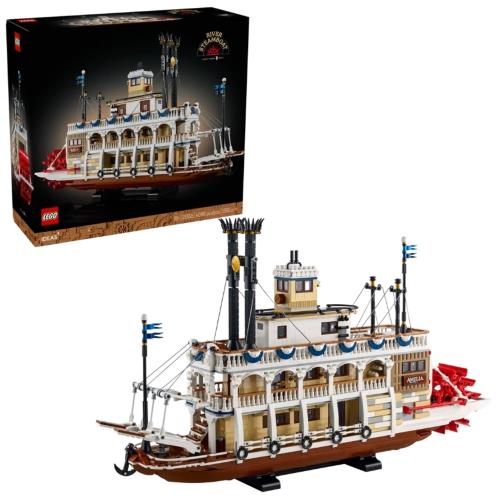 【LEGO 樂高】#21356 Ideas 河上汽船