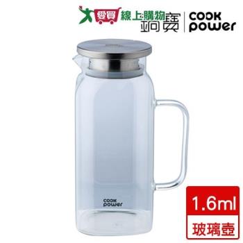 鍋寶 PURE耐熱玻璃壺 1600ml 耐高溫 濾渣口 寬口徑 水壺 水瓶【愛買】