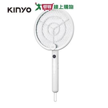 KINYO 數位折疊滅蚊器 CML-2335 臺灣製 可折疊 USB充電 紫光誘蚊 電蚊拍 滅蚊拍【愛買】