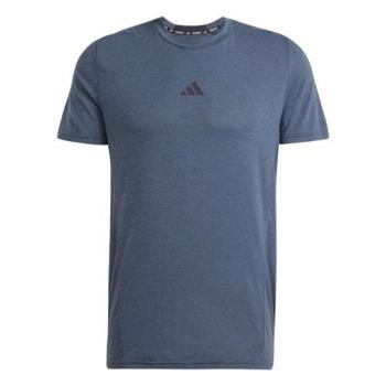 Adidas 短袖上衣 男裝 排汗 修身 藍【運動世界】JI5770