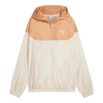 Puma 連帽風衣外套 女裝 Relaxed 歐規 米橘【運動世界】68513487