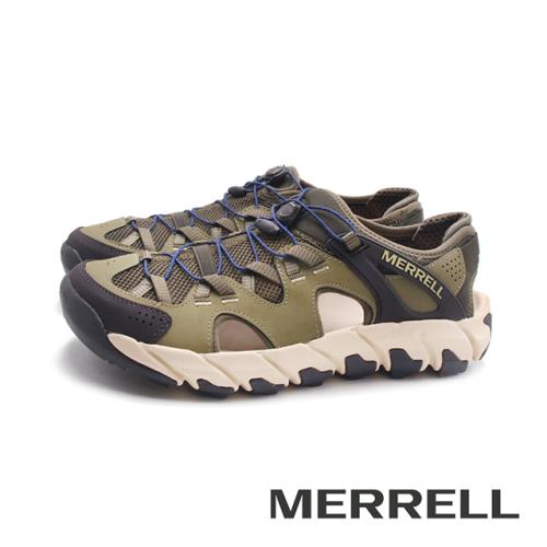MERRELL(男)MAIPO EXPLORER SIEVE 水陸沙灘休閒鞋 男鞋-橄欖綠色
