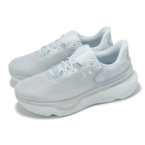 Under Armour UA 慢跑鞋 Infinite Pro 2 男鞋 灰 藍 緩衝 透氣 反光 運動鞋 UA 3028168014