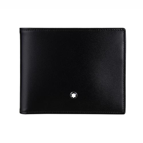 Montblanc 萬寶龍 Trio 軟皮系列 4卡薄型牛皮皮夾