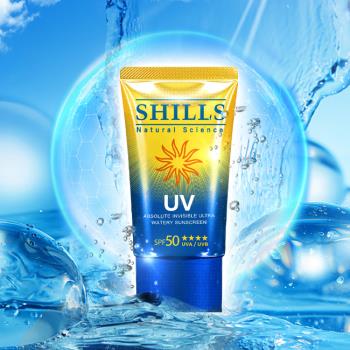 【SHILLS 舒兒絲】很耐曬絕對隱形超水感防曬凝乳SPF50★★★★(臉部身體皆適用/絕對隱形)