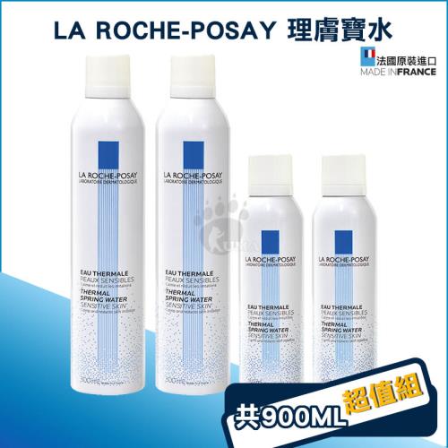 【理膚寶水La Roche-Posay】溫泉舒緩噴液 年度雙入組 ( 300mlx2入+150mlx2入) 溫泉水
